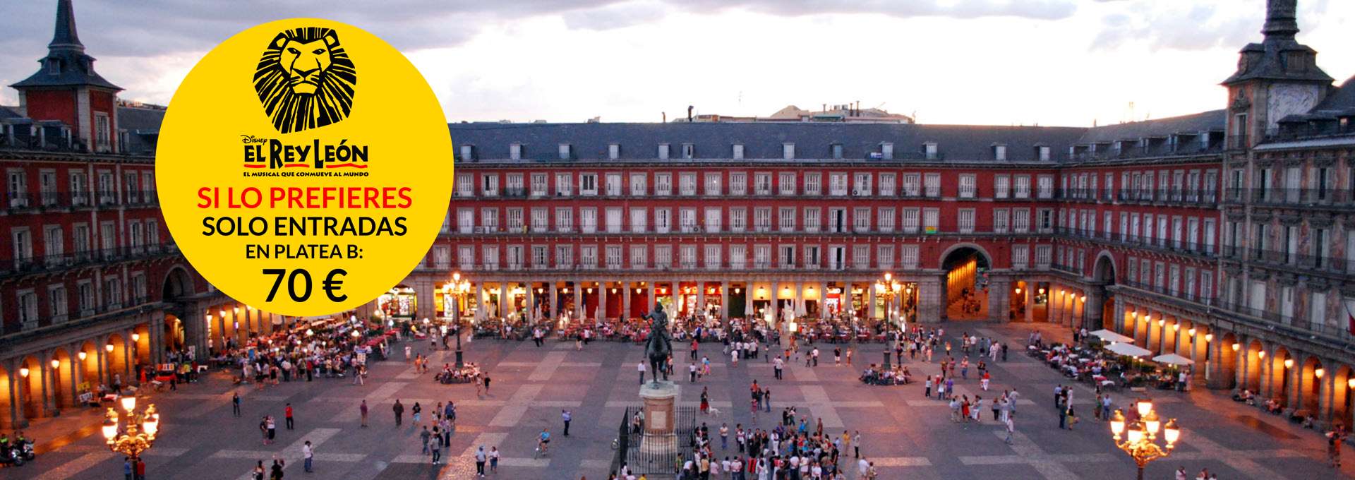 El Rey León entradas