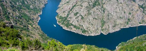 Cañones del Sil vista